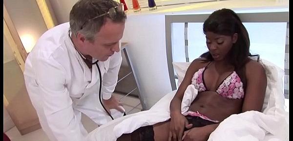  Ebony gets abused by her doctor during visit